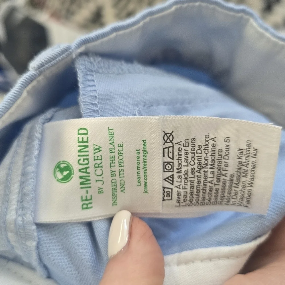 J. Crew Light Blue 3.5
